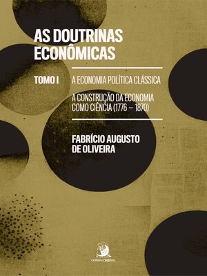 cover image of As doutrinas econômicas – TOMO I